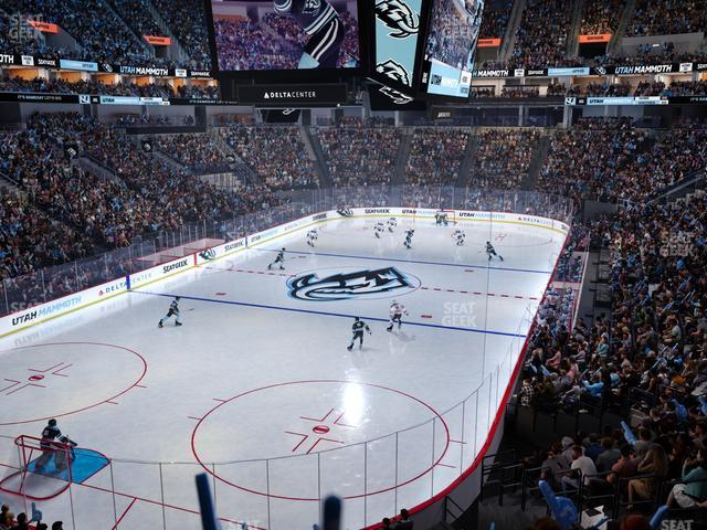 Delta Center - Section 11 Seat View