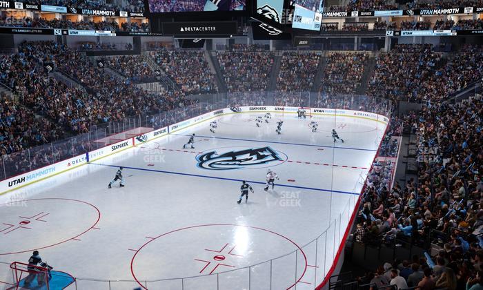 Delta Center - Section 11 Seat View