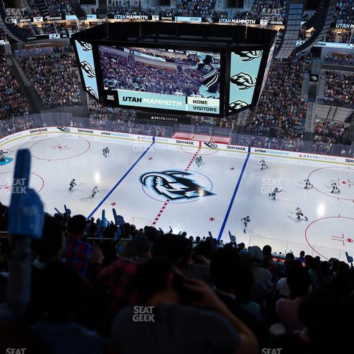 Delta Center - Section 110 Seat View