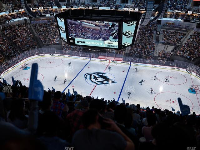 Delta Center - Section 110 Seat View