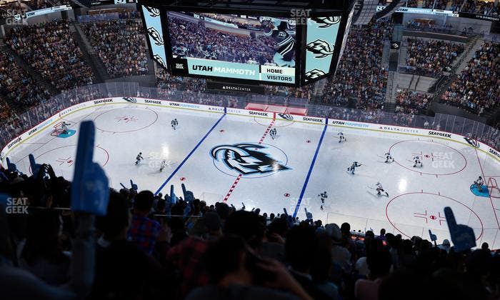 Delta Center - Section 110 Seat View