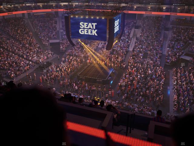 Delta Center - Section 110 Seat View