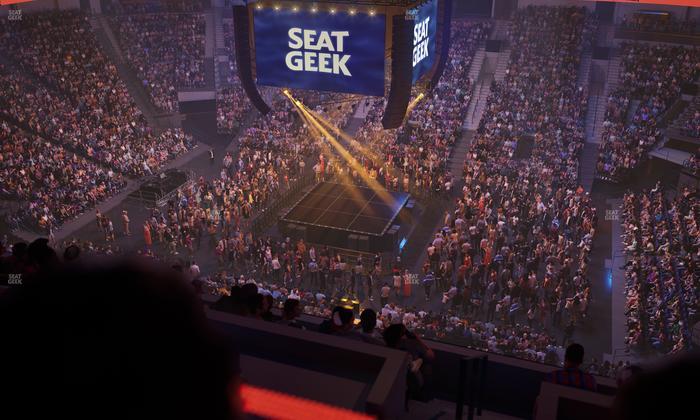 Delta Center - Section 110 Seat View