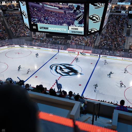 Delta Center - Section 110 Seat View