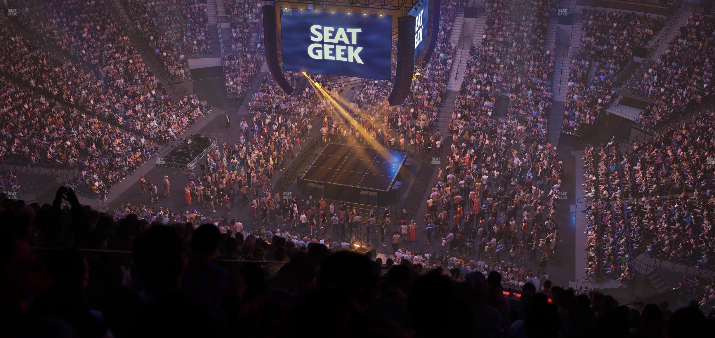 Delta Center - Section 110 Seat View