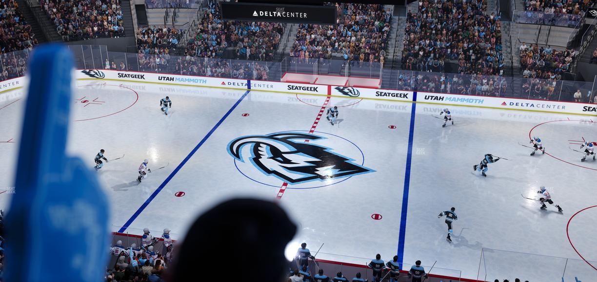 Delta Center - Section 111 Seat View