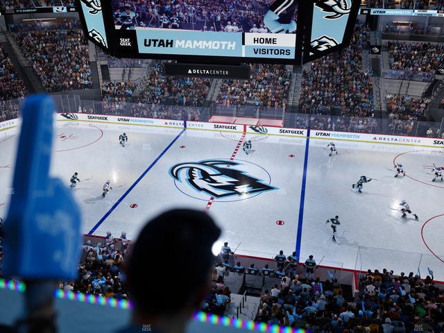 Delta Center - Section 111 Seat View