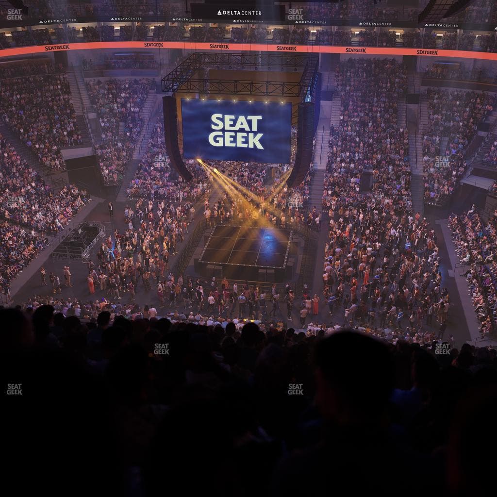 Delta Center - Section 111 Seat View