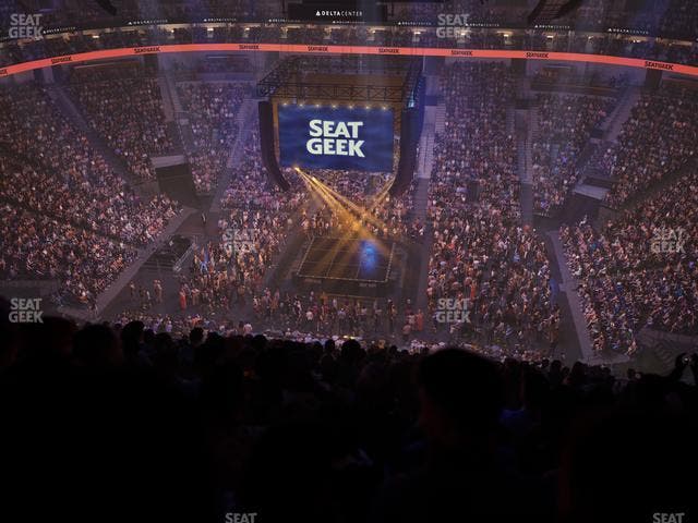 Delta Center - Section 111 Seat View