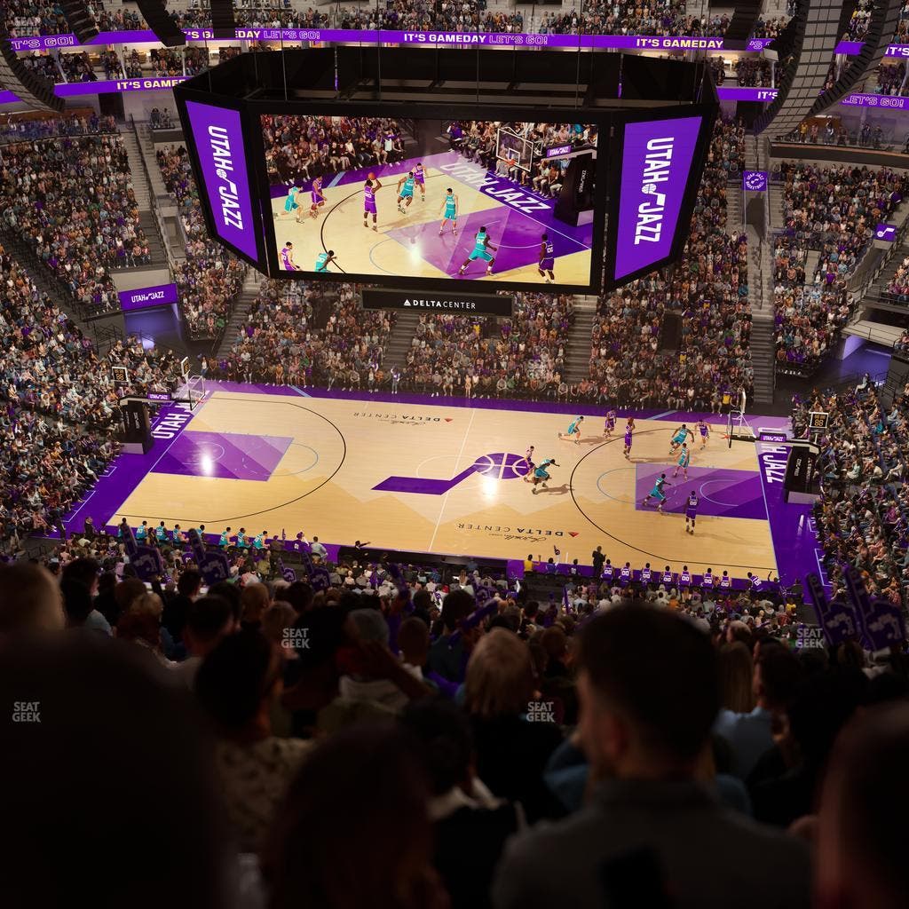 Delta Center - Section 111 Seat View