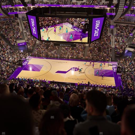 Delta Center - Section 111 Seat View