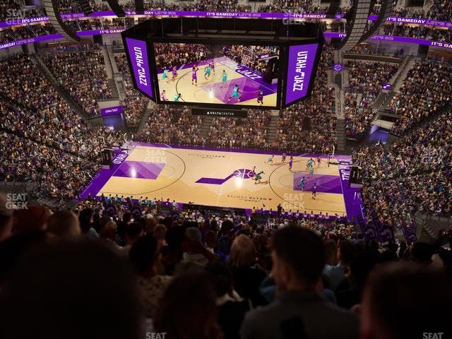 Delta Center - Section 111 Seat View