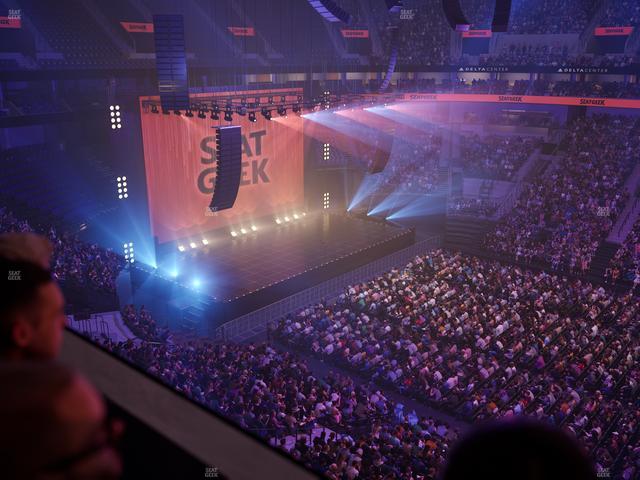 Delta Center - Section 111 Seat View