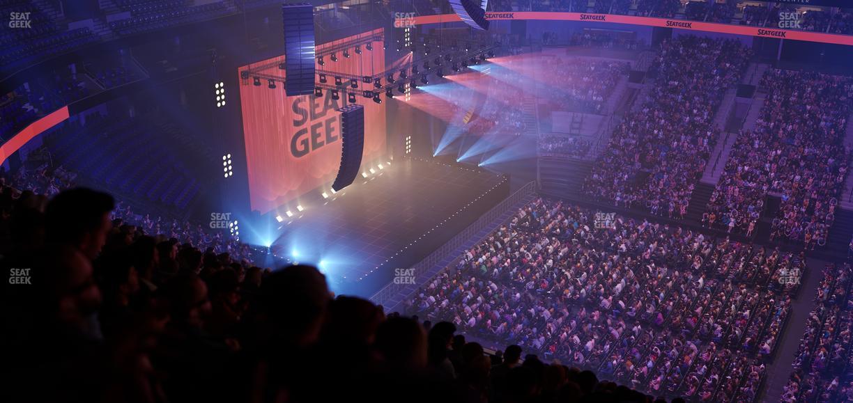 Delta Center - Section 111 Seat View