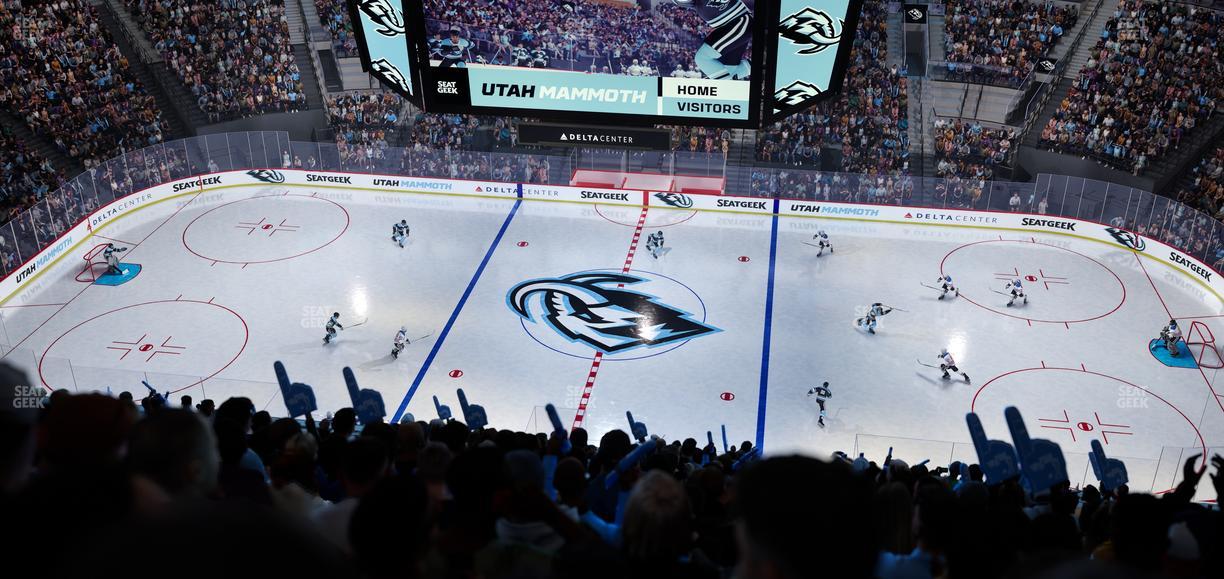 Delta Center - Section 111 Seat View