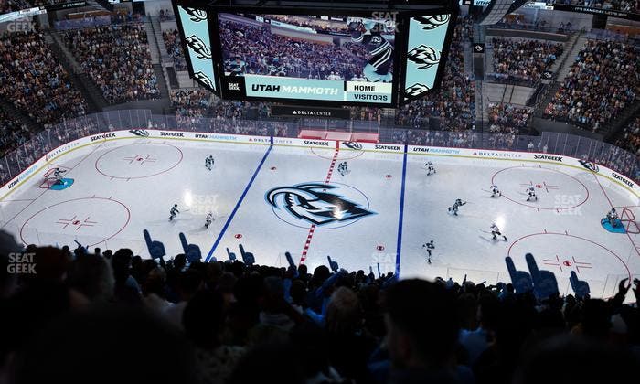 Delta Center - Section 111 Seat View