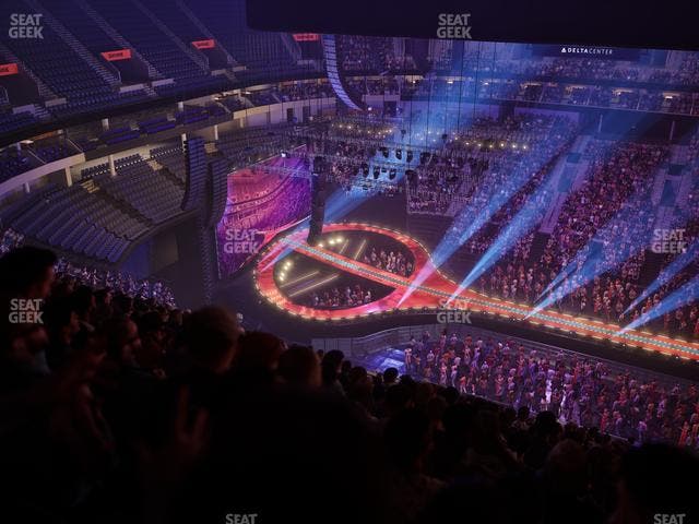 Delta Center - Section 111 Seat View