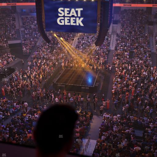 Delta Center - Section 111 Seat View