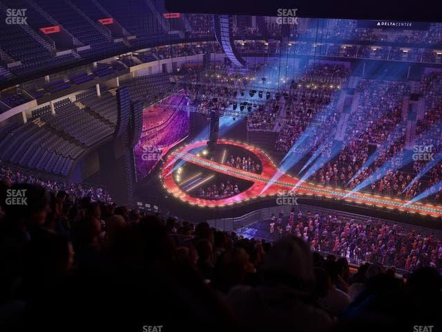 Delta Center - Section 112 Seat View