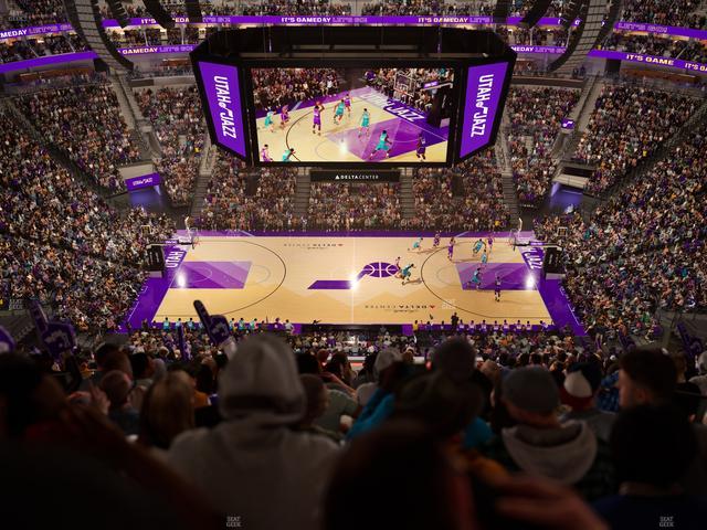 Delta Center - Section 112 Seat View Delta Center - Section 112 Seat View