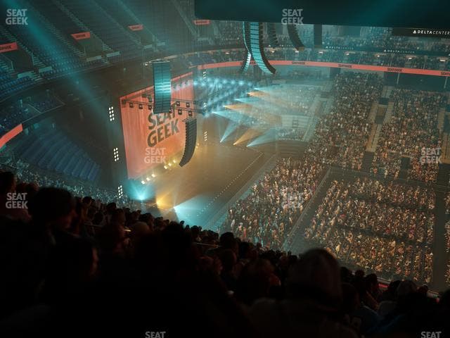 Delta Center - Section 112 Seat View