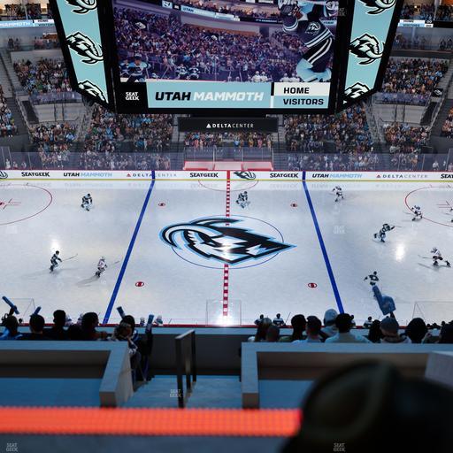 Delta Center - Section 112 Seat View