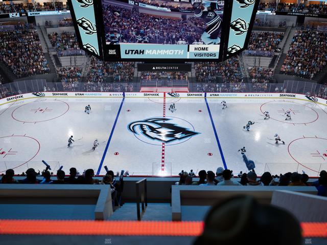 Delta Center - Section 112 Seat View