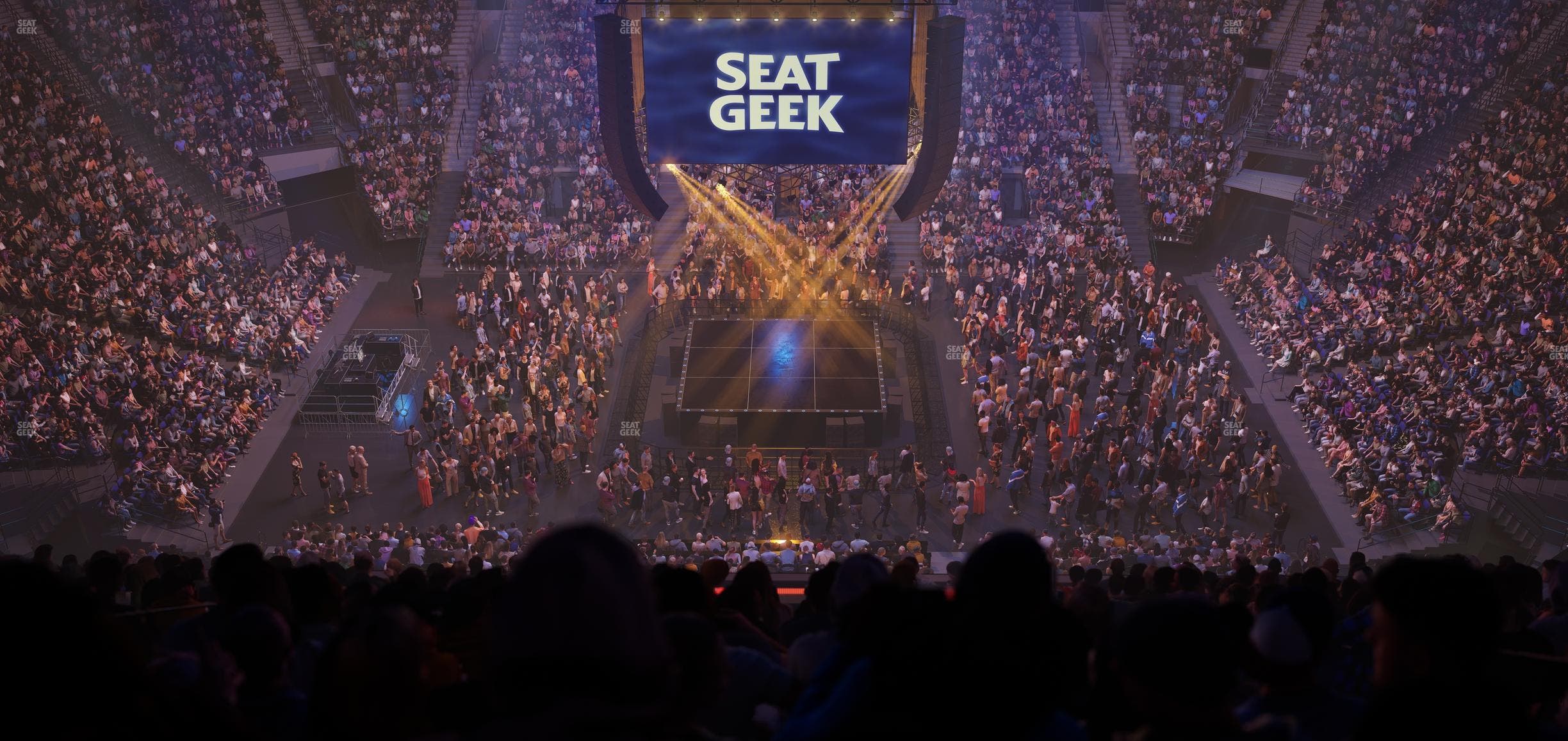 Delta Center - Section 112 Seat View