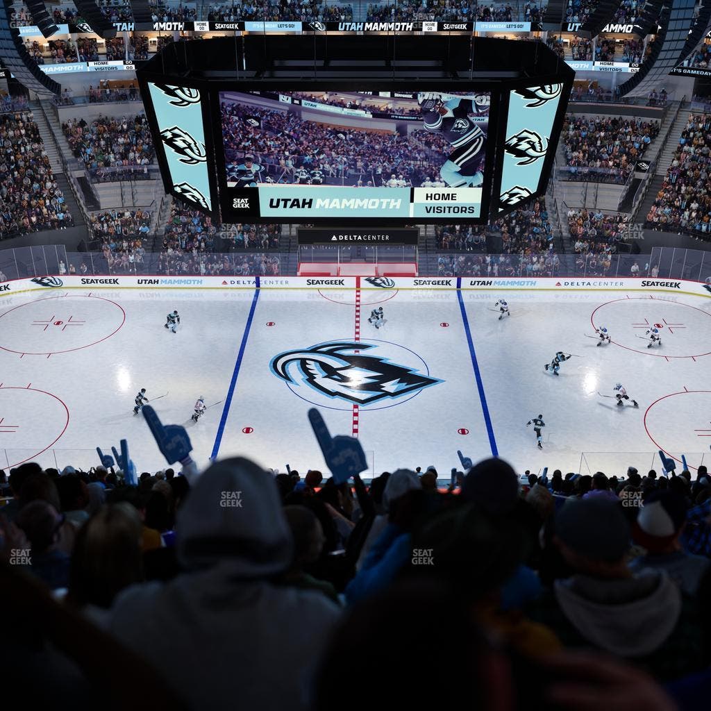 Delta Center - Section 112 Seat View