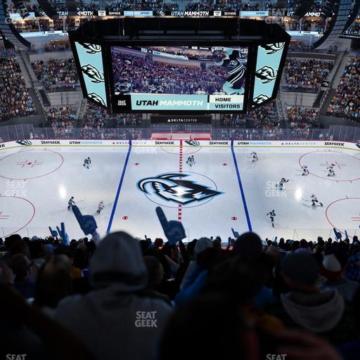Delta Center - Section 112 Seat View
