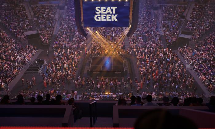 Delta Center - Section 112 Seat View