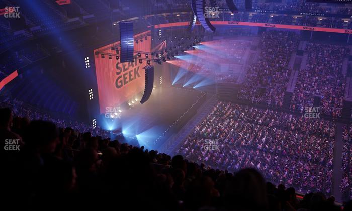 Delta Center - Section 112 Seat View