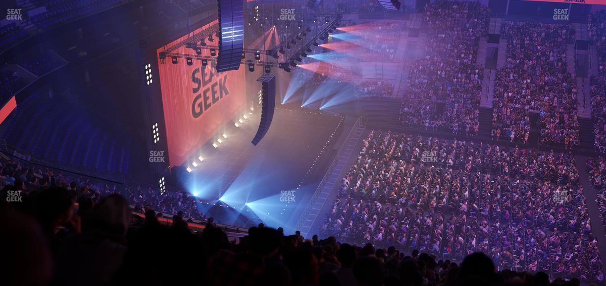 Delta Center - Section 113 Seat View