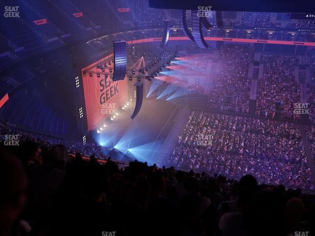 Delta Center - Section 113 Seat View Delta Center - Section 113 Seat View