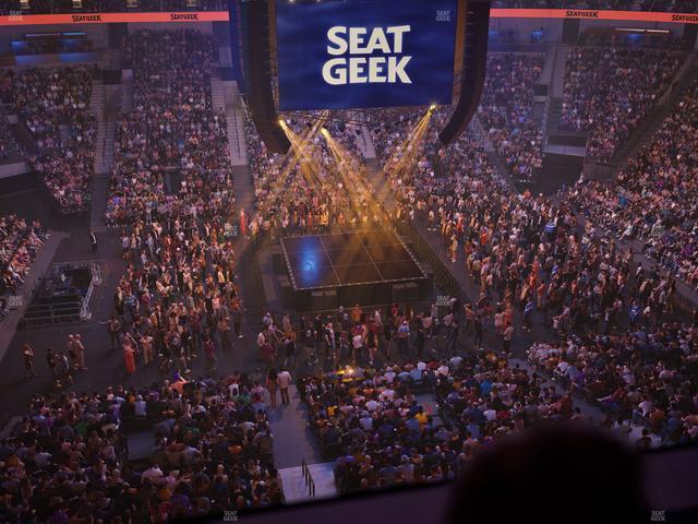 Delta Center - Section 113 Seat View