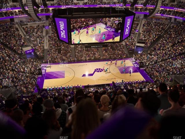 Delta Center - Section 113 Seat View