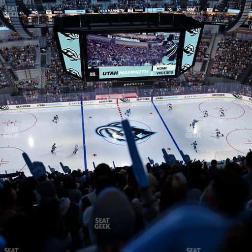 Delta Center - Section 113 Seat View