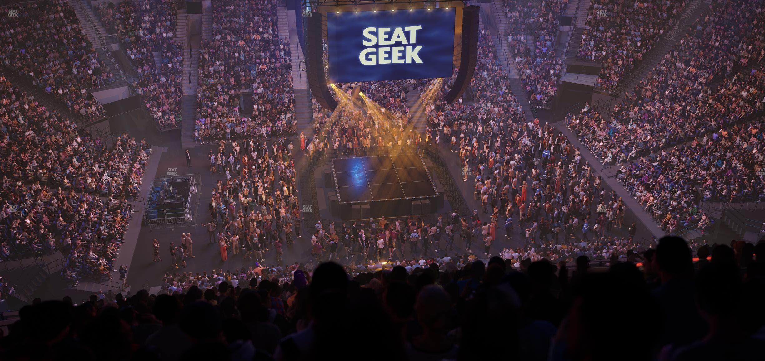 Delta Center - Section 113 Seat View