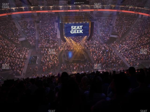 Delta Center - Section 113 Seat View