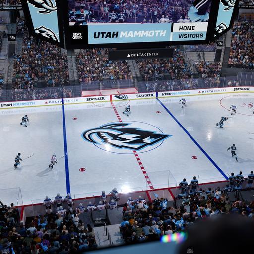 Delta Center - Section 113 Seat View