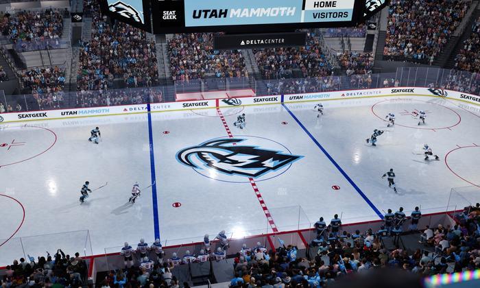 Delta Center - Section 113 Seat View