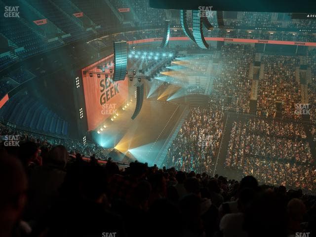 Delta Center - Section 113 Seat View