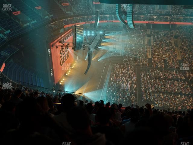 Delta Center - Section 114 Seat View