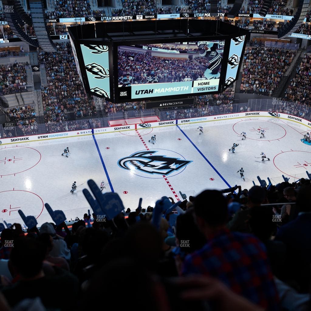Delta Center - Section 114 Seat View