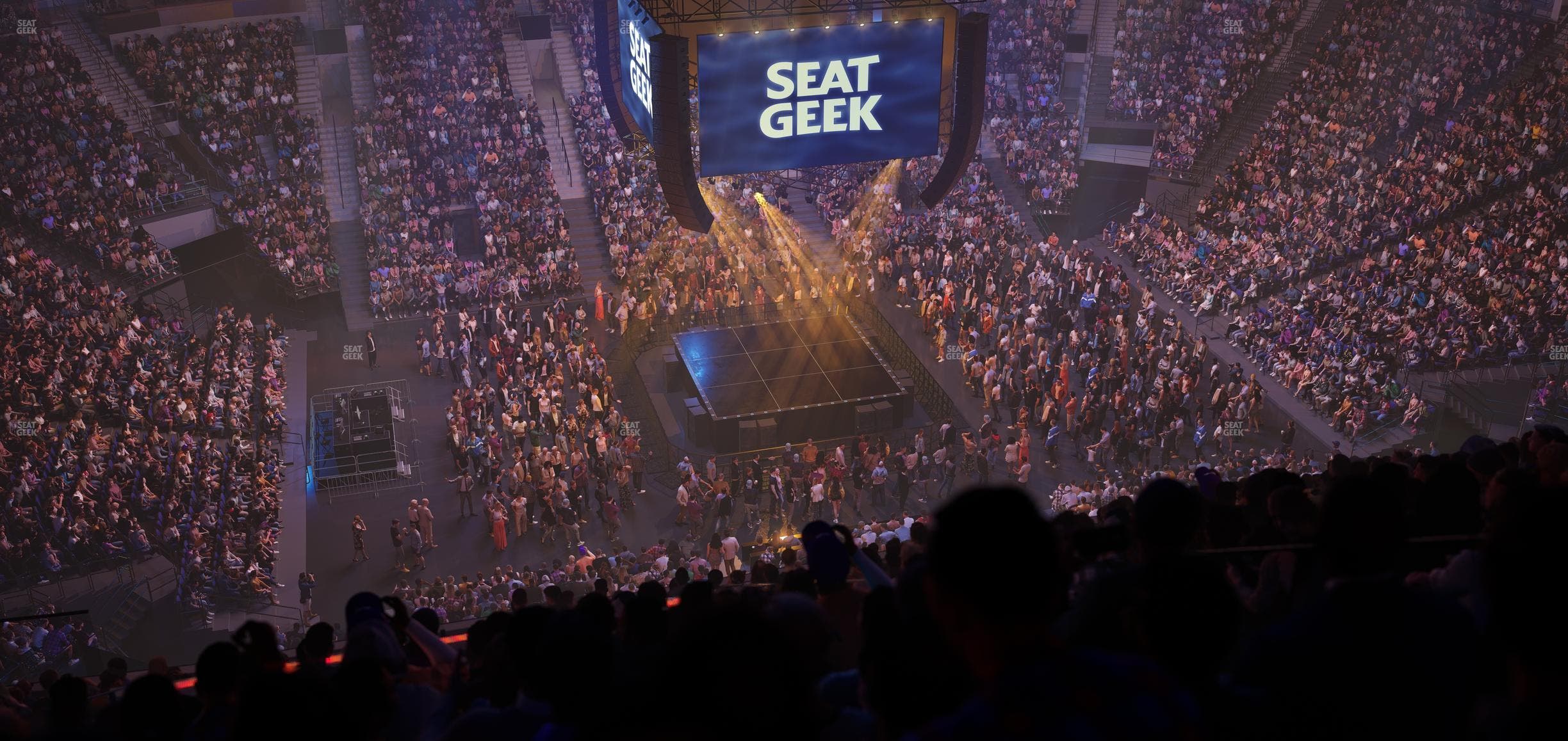 Delta Center - Section 114 Seat View