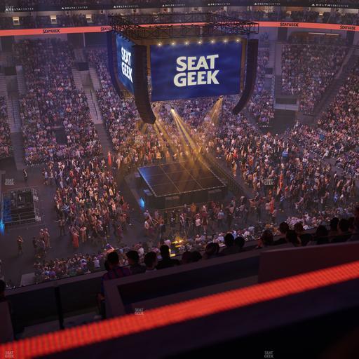 Delta Center - Section 114 Seat View