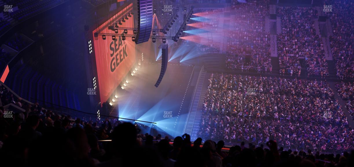 Delta Center - Section 114 Seat View