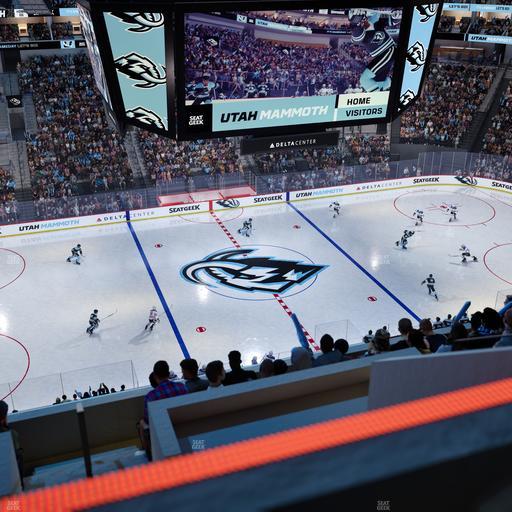 Delta Center - Section 114 Seat View