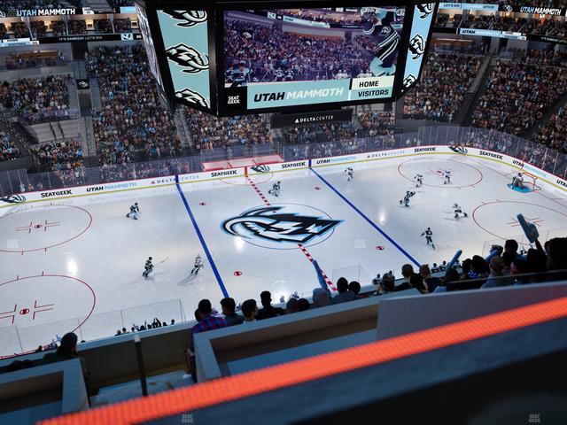 Delta Center - Section 114 Seat View