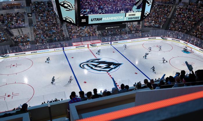 Delta Center - Section 114 Seat View